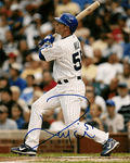 AUTOGRAPHED KOYIE HILL Chicago Cubs Photo