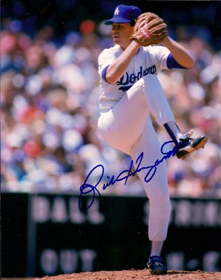 AUTOGRAPHED RICK HONEYCUTT 8X10 Los Angeles Dodgers photo