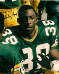 Autographed ESTUS HOOD Green Bay Packers Photo