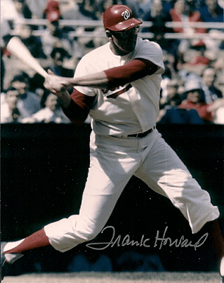 AUTOGRAPHED FRANK HOWARD 8x10 Washington Senators Photo