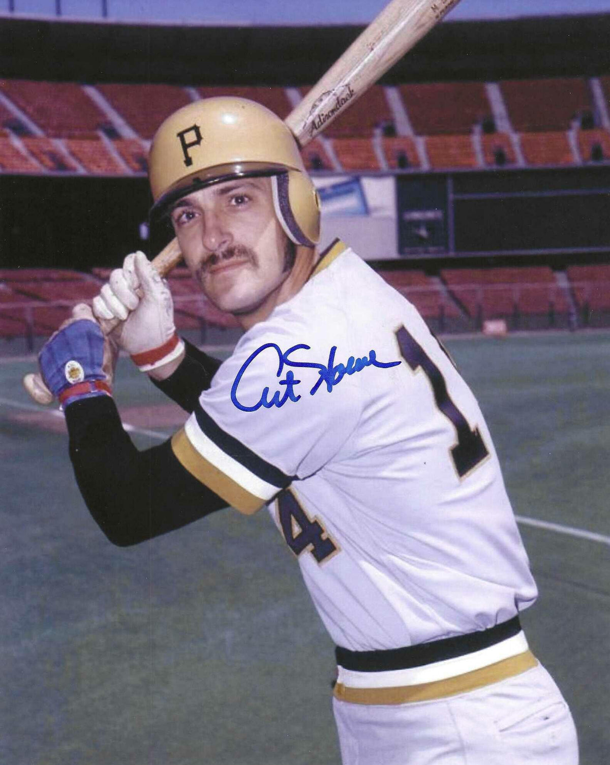 AUTOGRAPHED ART HOWE 8X10 Pittsburgh Pirates Photo
