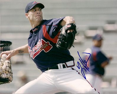 AUTOGRAPHED  photo TIM HUDSON Atlanta  Braves