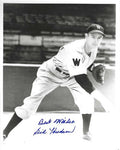 AUTOGRAPHED SID HUDSON 8X10 Washington Senators Photo