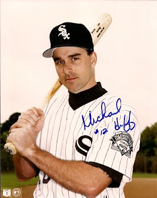 AUTOGRAPHED  photo MICHAEL HUFF Chicago White Sox
