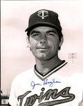 AUTOGRAPHED JIM HUGHES 8x10  Minnesota Twins photo