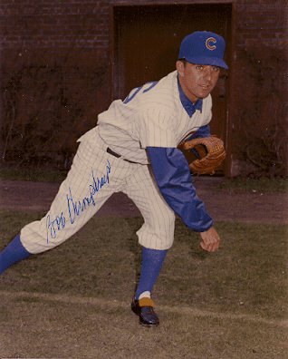 AUTOGRAPHED BOB HUMPHREYS Chicago Cubs Photo