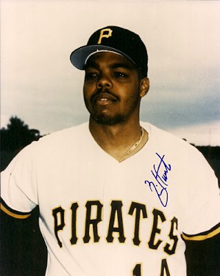 AUTOGRAPHED BRIAN HUNTER 8x10 Pittsburgh Pirates Photo