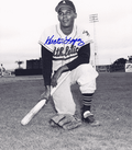 AUTOGRAPHED HECTOR LOPEZ 8x10 Kansas City A's Photo