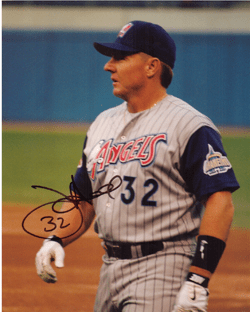 AUTOGRAPHED JACK HOWELL 8X10 California Angels Photo