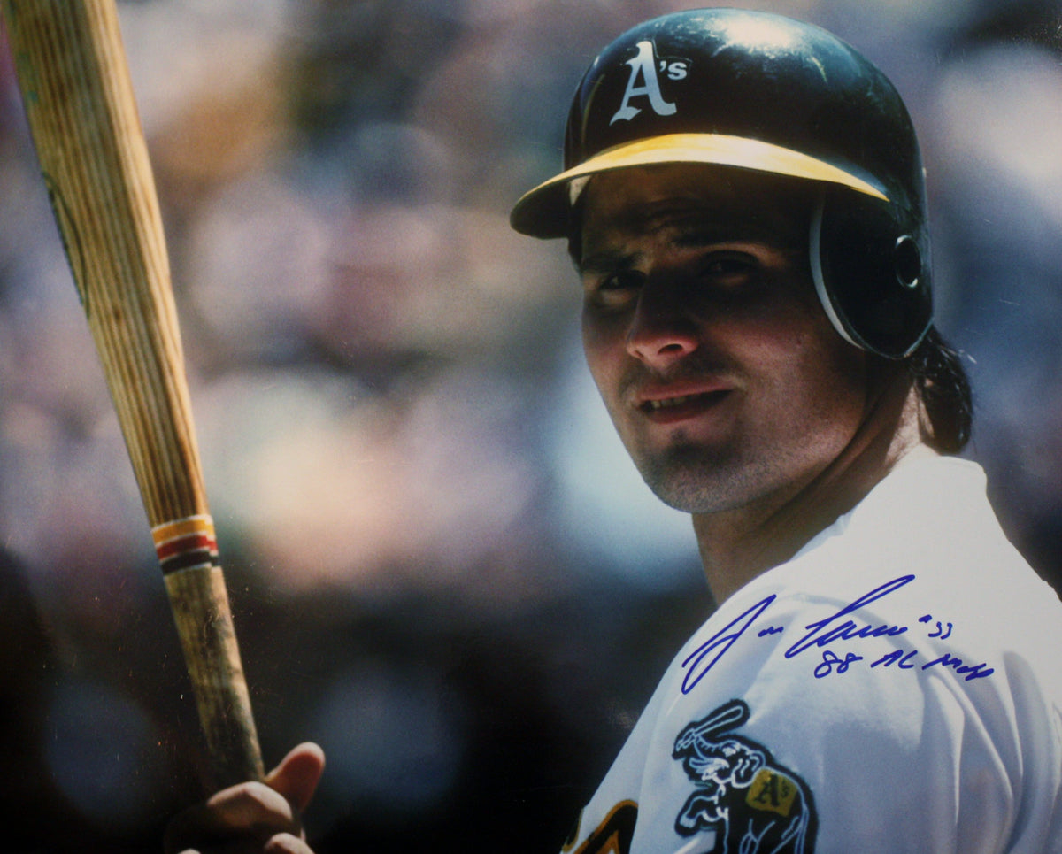 Autographed Jose Canseco Oakland A's 11X14  photo