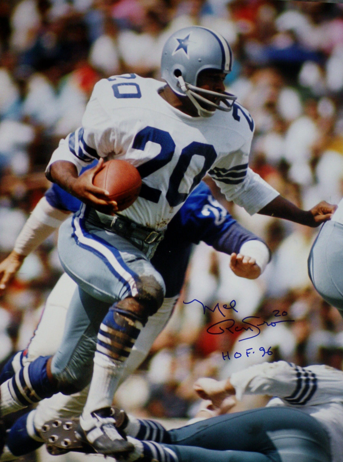 Autographed 16x20 Mel Renfro Dallas Cowboys photo