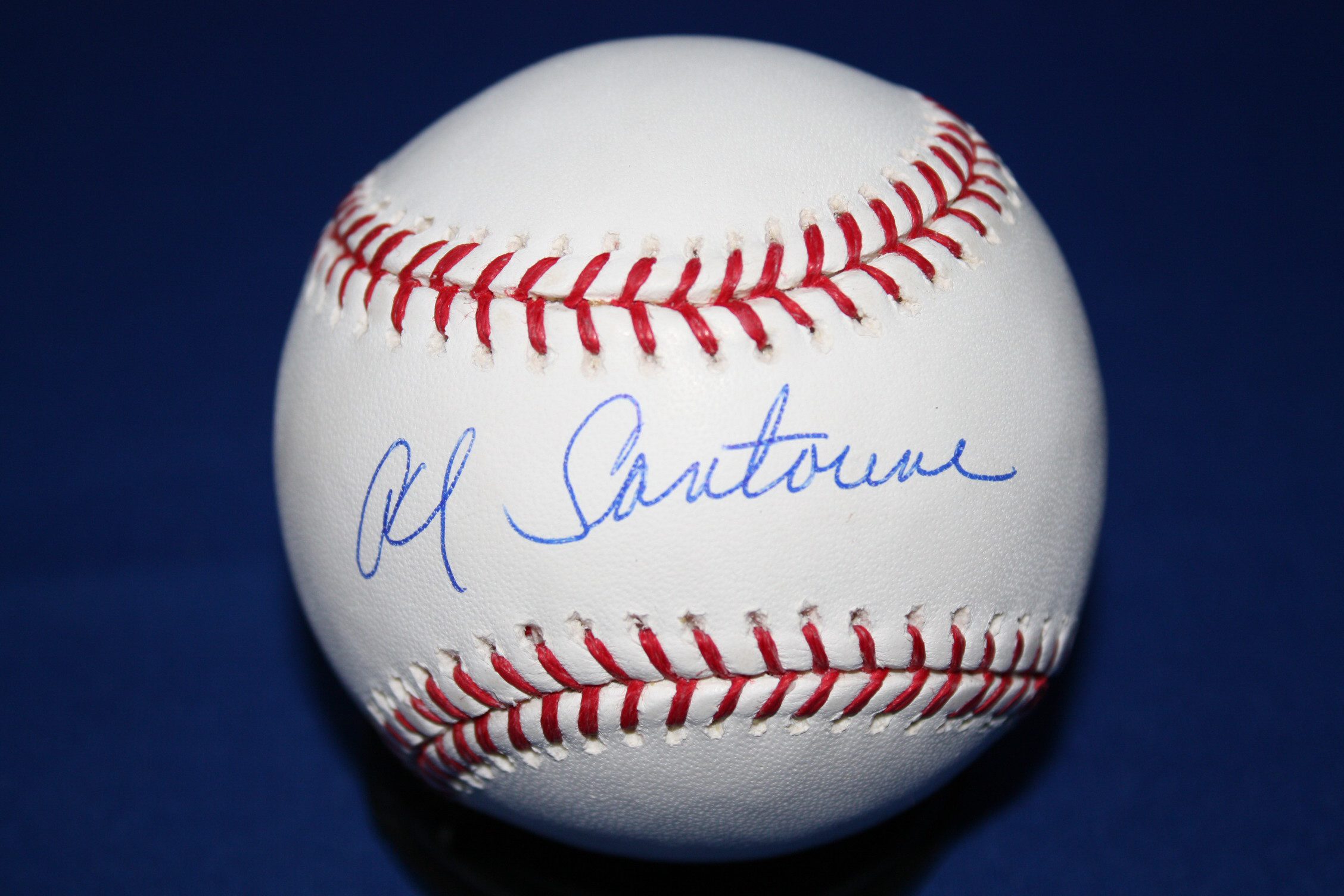 Autographed AL SANTORINI Official Major League Baseball