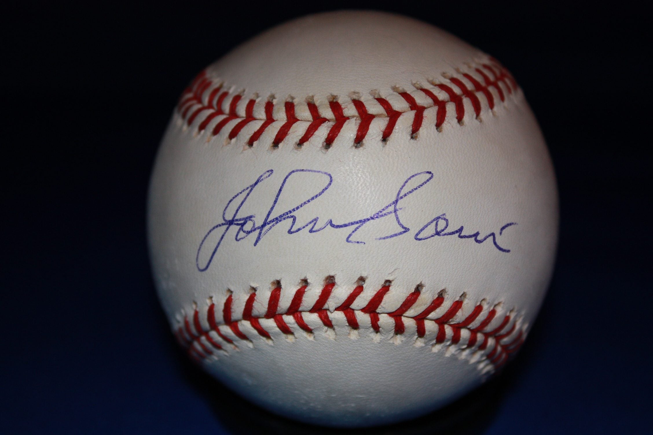 Autographed JOHNNY SAIN Official Major League Baseball