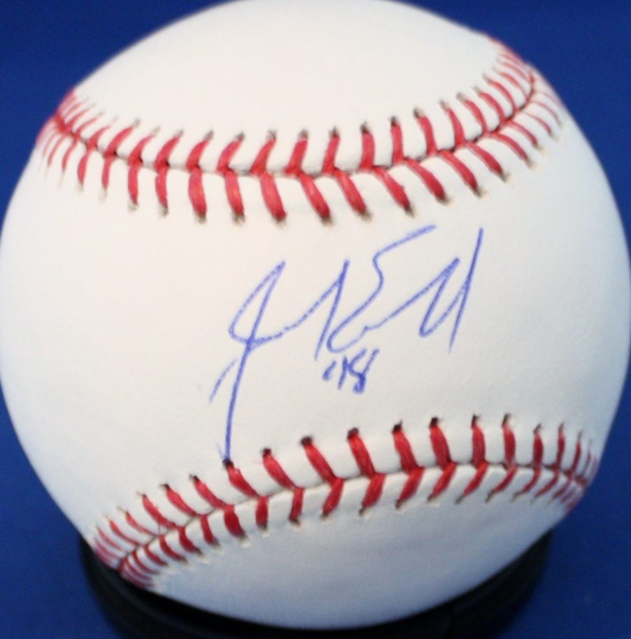 Jerad Eickhoff Autographed Official Major League Baseball