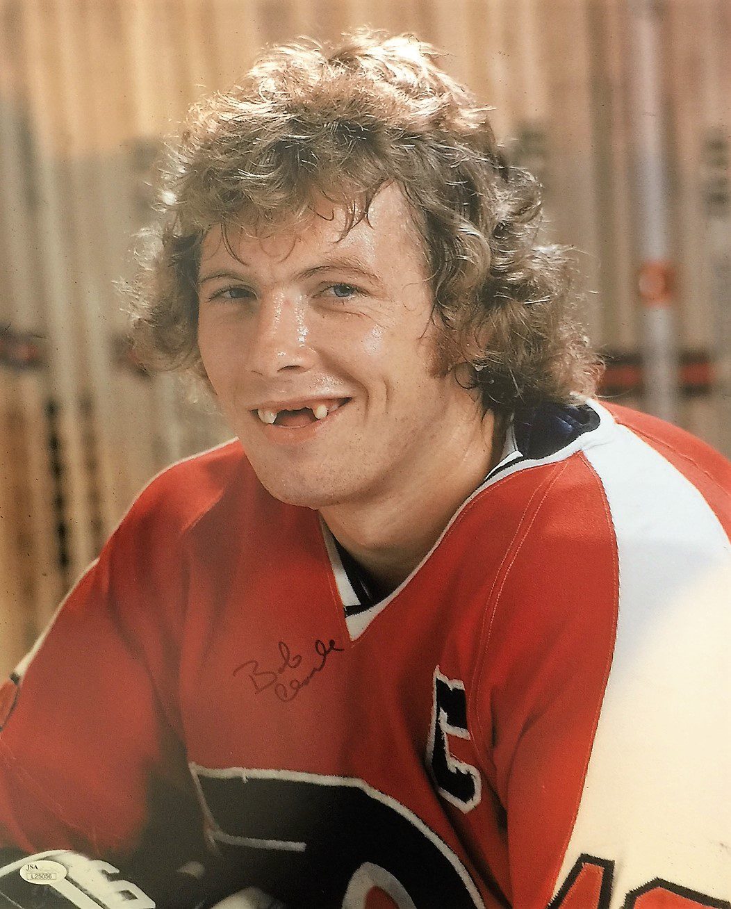 Autographed BOBBY CLARKE 16x20 Philadelphia Flyers Photo with JSA COA