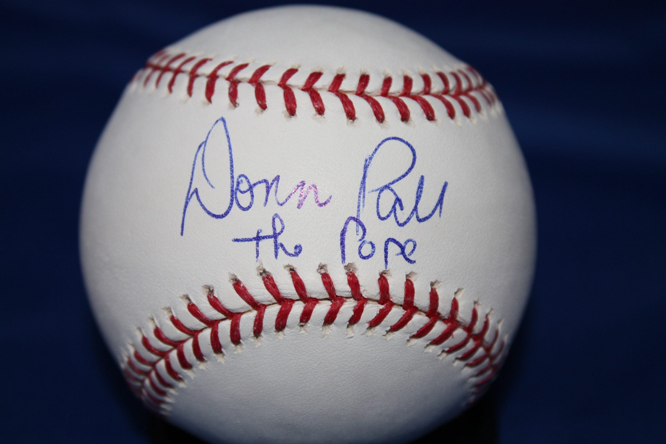 Autographed DONN PALL Official Major League Baseball