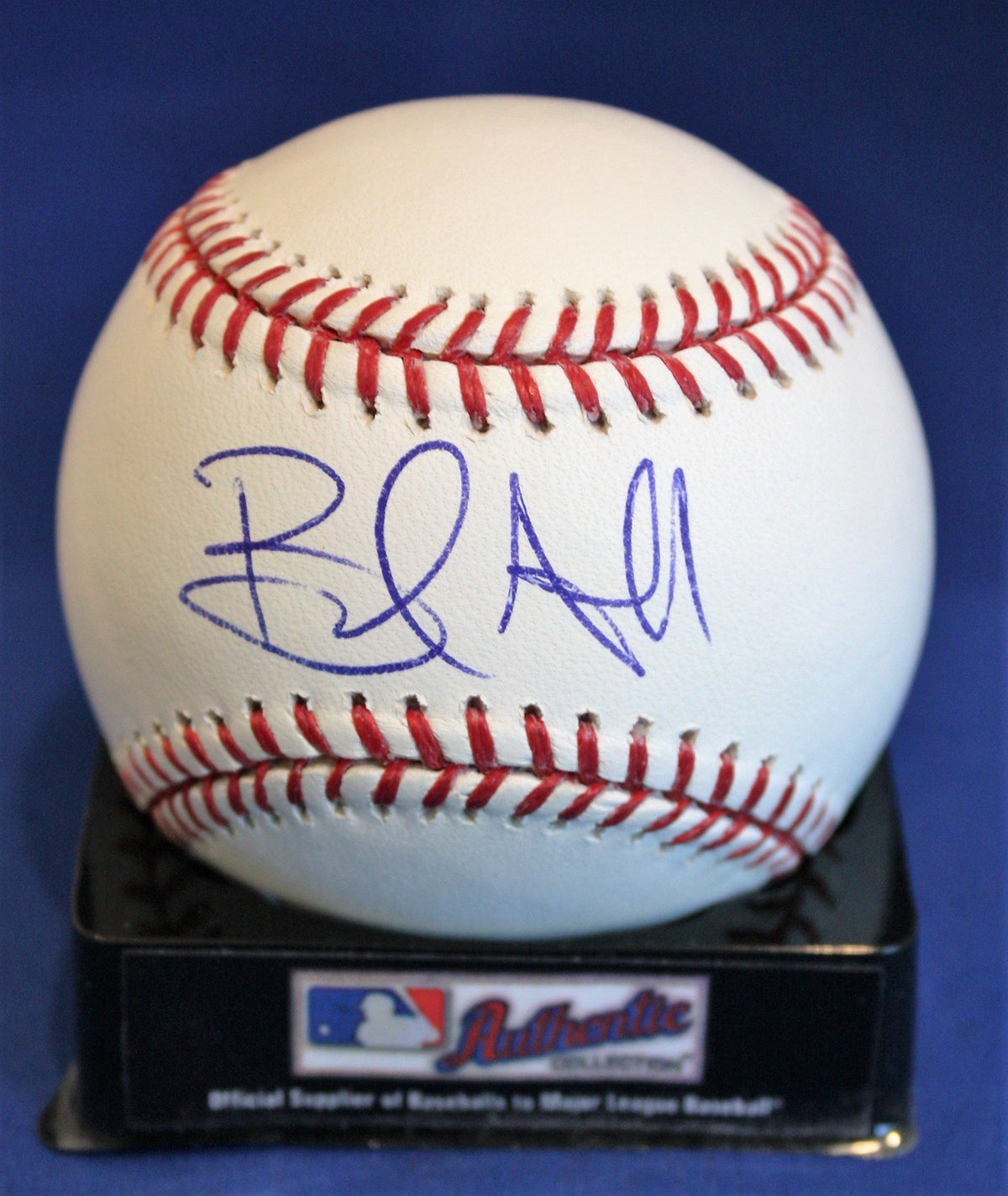 Autographed Brandon Allen Rawlings Official Major League Baseball with COA