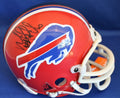 Autographed Mike Hollis Buffalo Bills Mini helmet w/ COA