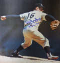 Autographed WHITEY FORD NEW YORK YANKEES 11 X 14  photo
