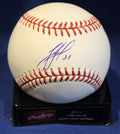 Autographed Junior Lake Official Major League Baseball
