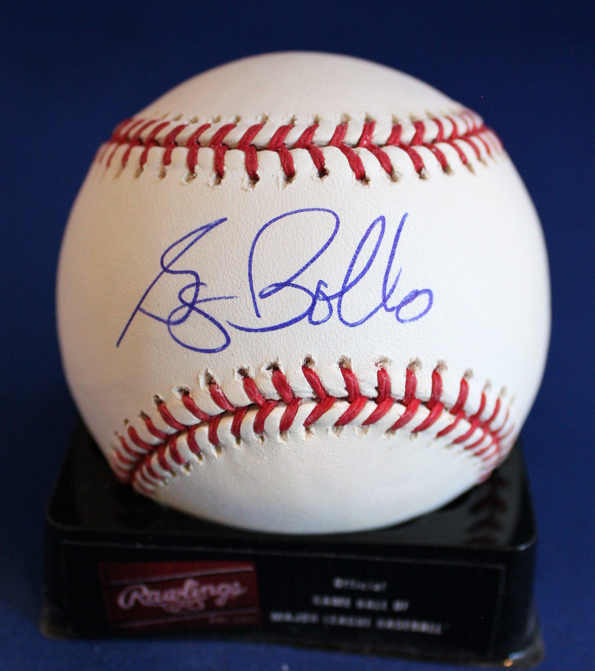 Autographed Greg Bollo Official Major League Baseball