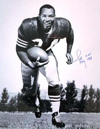 AUTOGRAPHED JOE PERRY 16 X 20 San Francisco 49ers  Photo
