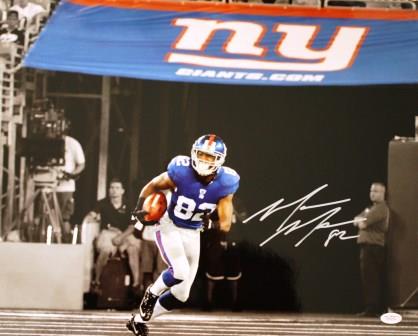 Autographed  Mario Manningham 16x20 Photo - New York Giants JSA