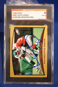 Autographed Kevin Turner 1998 Topps FB Card Philadelphia Eagles #187 SGC Slabbed