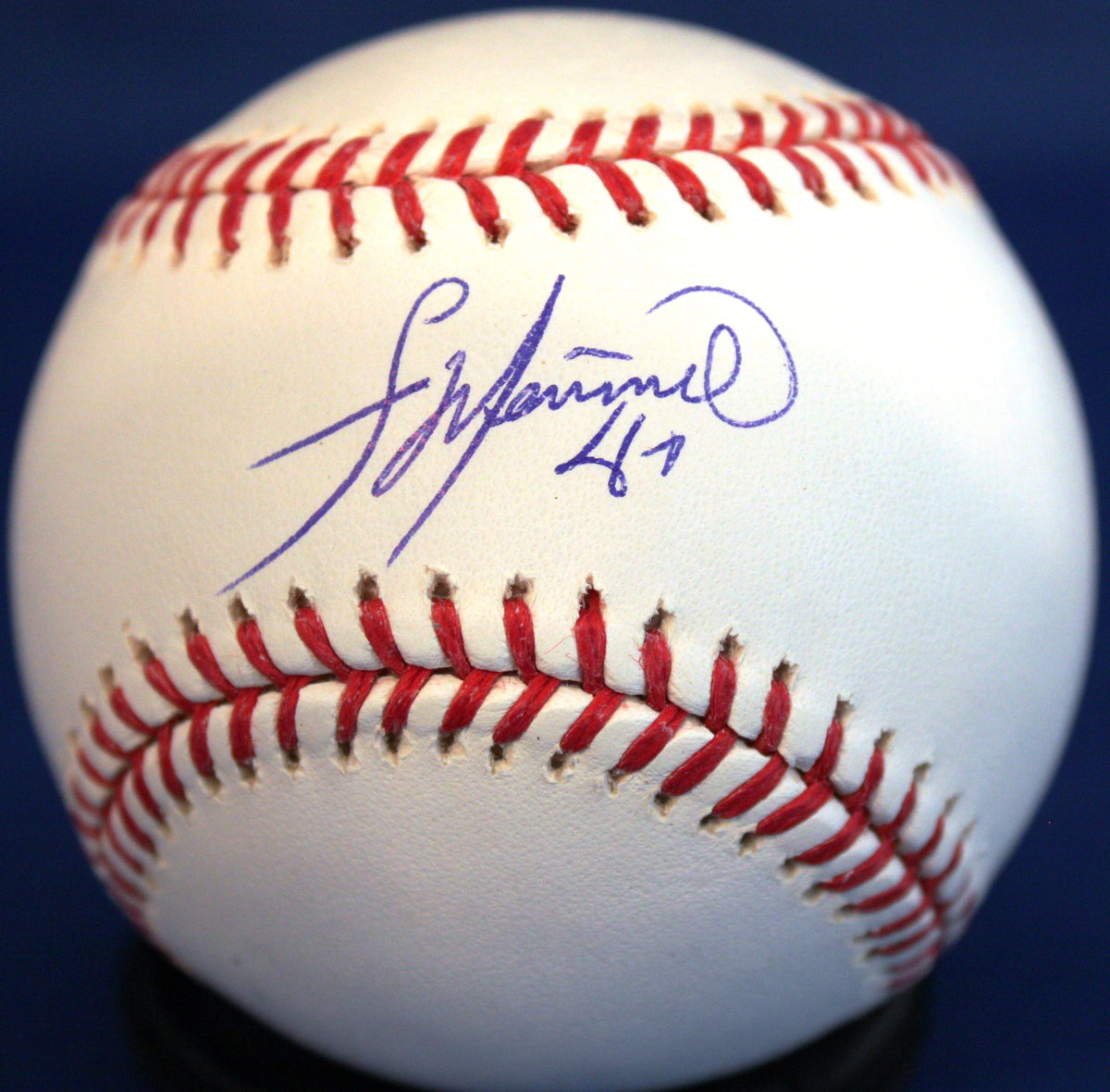FRANCISCO LIRIANO Autographed Official Major League Baseball