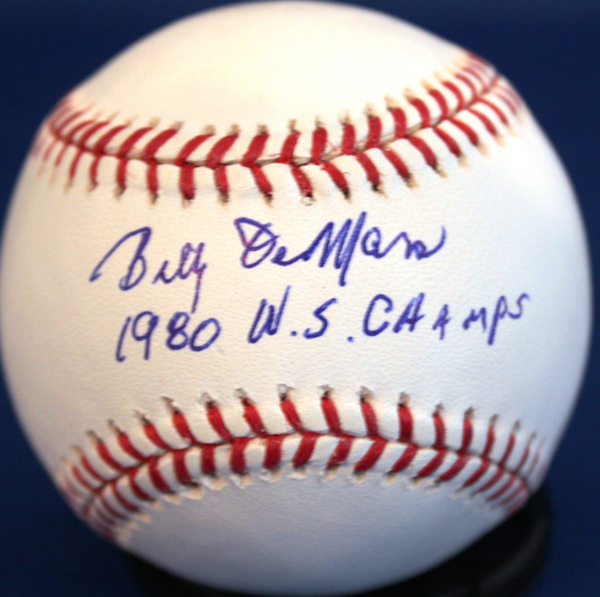 Billy Demars Autographed Official Major League Baseball
