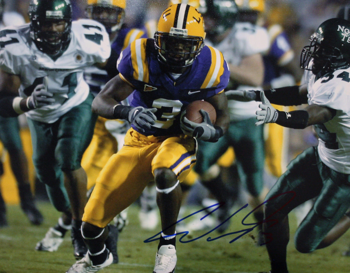 Autographed 11x14 Craig Davis LSU Tigers Football photo - w/COA