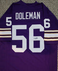 Autographed Chris Doleman Minnesota Custom Jersey