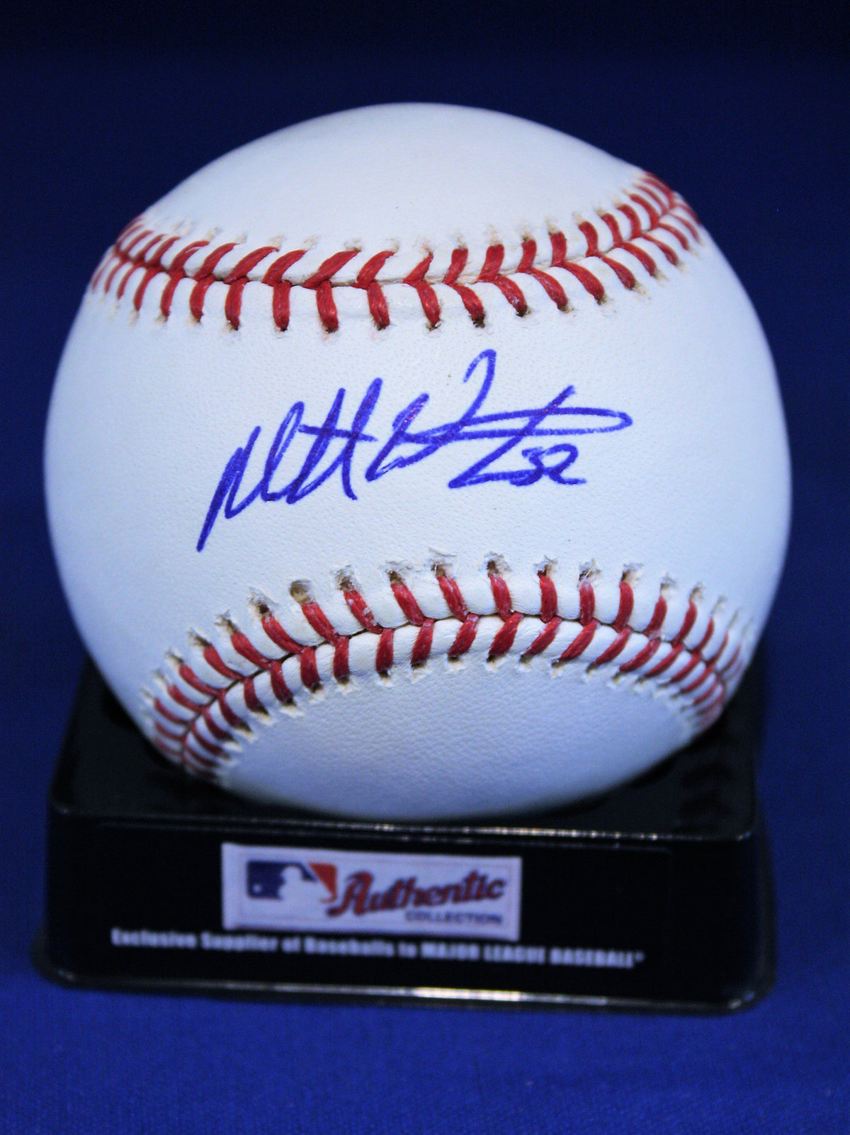 Autographed Matt Wieters  Official Rawlings Major League Baseball with COA
