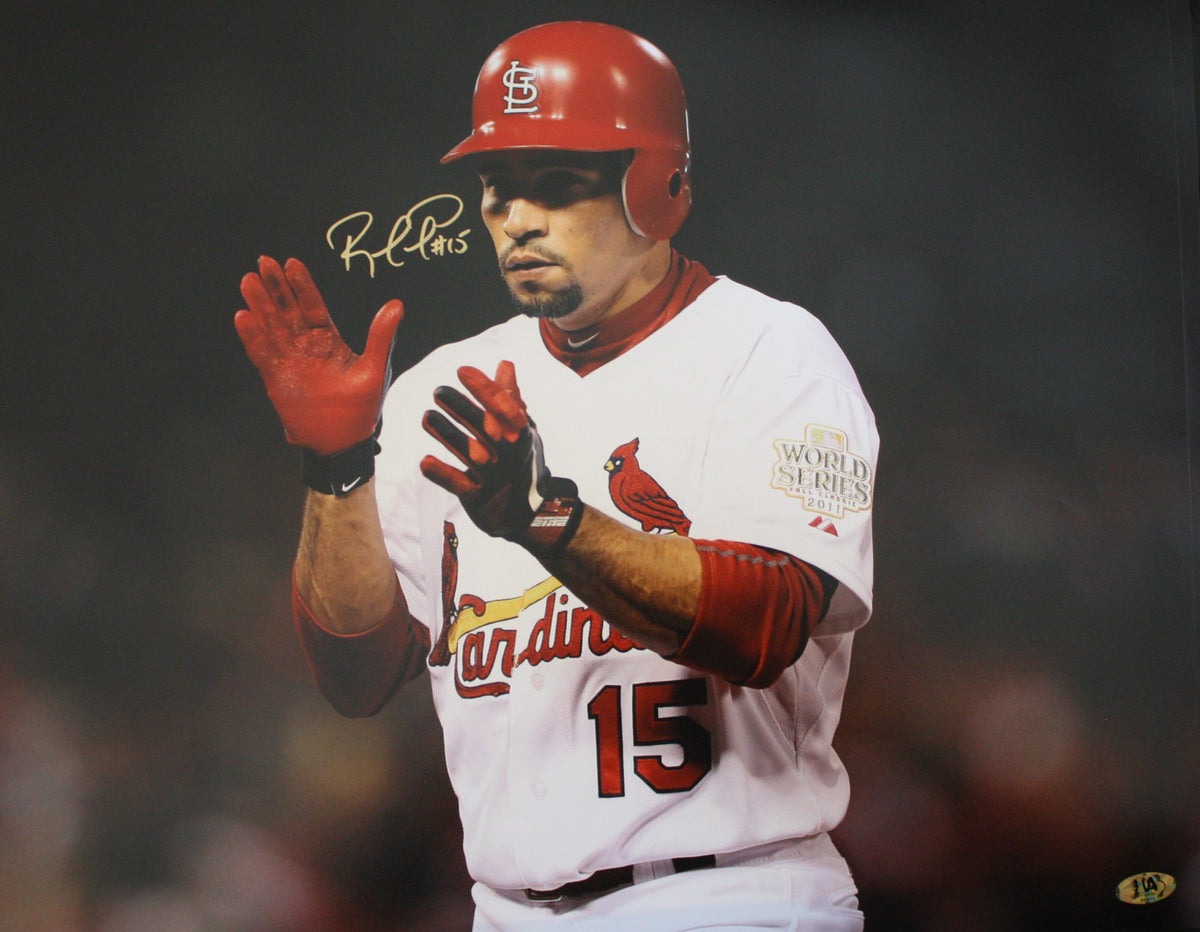 AUTOGRAPHED 16x20 Rafael Furcal St. Louis Cardinals Photo - COA