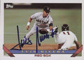 Autographed LUIS RIVERA 1993 Topps Card