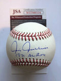 Autographed Chris Chambliss "1971 AL ROY" Official Major League Baseball- JSA COA