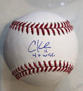Autographed Chuck Knoblauch 4 x WSC  Rawlings Official Major League Baseball