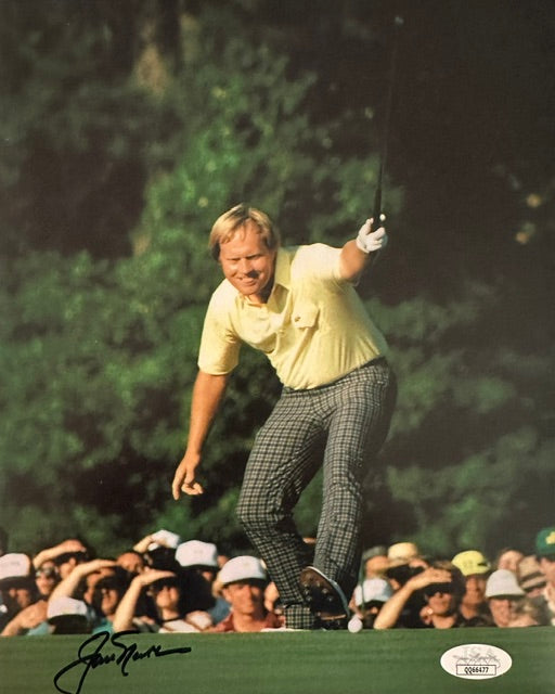 Autographed Jack Nicklaus PGA 8x10 Photo with JSA COA