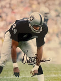 Autographed Willie Brown Oakland Raiders 8x10 Photo with MLA COA