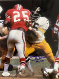 Autographed Joe Greene Pittsburgh Steelers 8x10 Photo with JSA COA