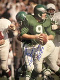 Autographed Sonny Jurgensen Philadelphia Eagles 8x10 Photo with MLA COA