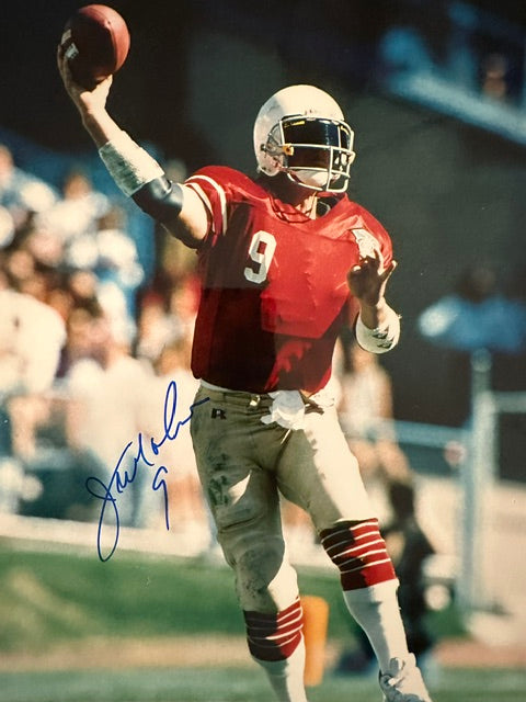 Autographed Jim McMahon Arizona Cardinals 8x10 Photo with MLA COA