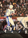 Autographed Earl Morrall Baltimore Colts 8x10 Photo with MLA COA