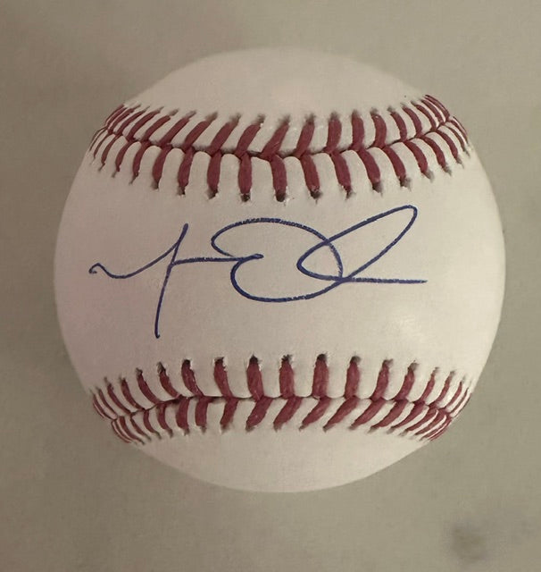 Autographed Matt Olson Official Major League Baseball with Fanatics Hologram