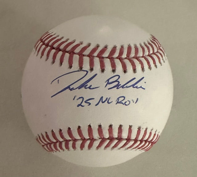 Autographed Drake Baldwin Official Major League Baseball with Fanatics Hologram