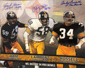 Autographed Jack Lambert , Jack Ham &amp; Andy Russell Pittsburgh Steelers 16x20 photo