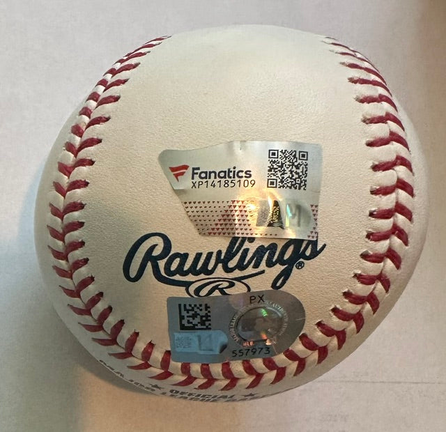 Autographed Aaron Judge Official Major League Baseball with Fanatics Hologram