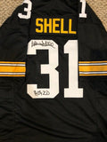 Autographed Donnie Shell  HoF '20 Pittsburgh Custom Jersey - with  COA