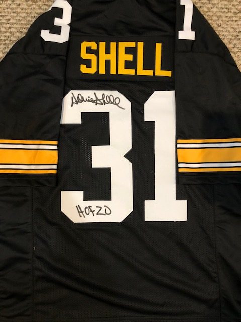 Autographed Donnie Shell  HoF '20 Pittsburgh Custom Jersey - with  COA