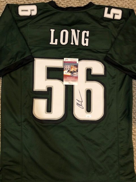 Autographed Chris Long Philadelphia Custom Jersey with JSA COA